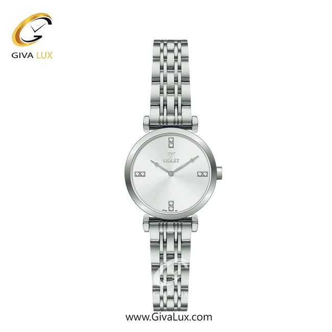 ساعت مچی اورجینال زنانه ویولت VIOLET نقره ای | نقره ای| نقره ای| کد رفرنس 0600